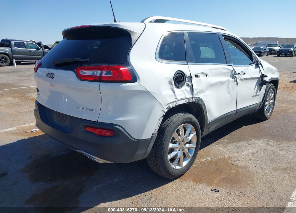 2015 JEEP CHEROKEE LIMITED VIN: 1C4PJMDS1FW780577