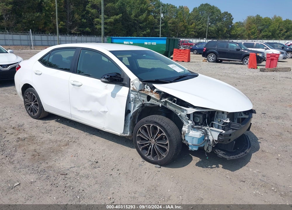 2016 TOYOTA COROLLA S PLUS VIN: 2T1BURHE4GC567443