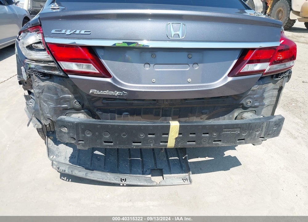 2014 HONDA CIVIC LX VIN: 19XFB2F58EE047844