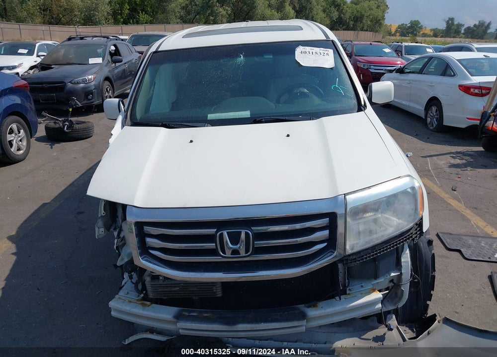 2015 HONDA PILOT EX-L VIN: 5FNYF4H50FB020638