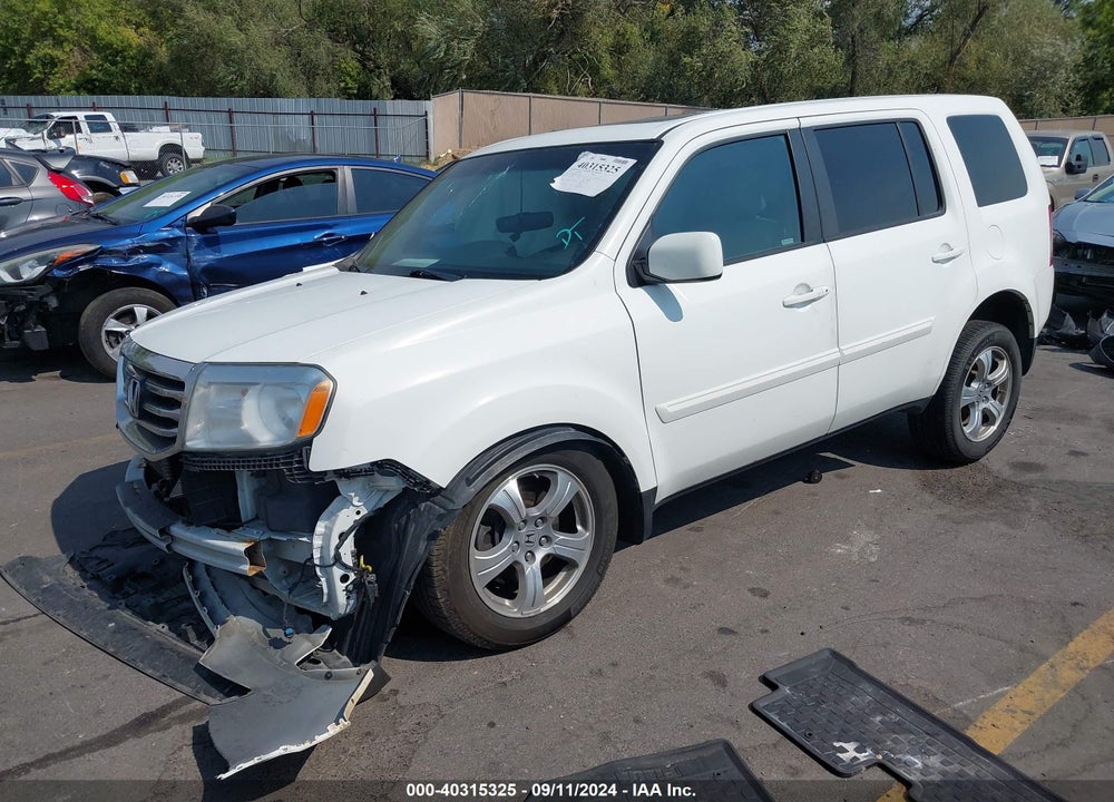 2015 HONDA PILOT EX-L VIN: 5FNYF4H50FB020638