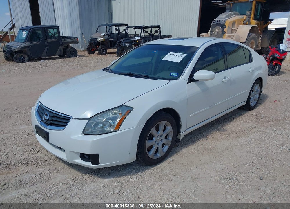 2008 NISSAN MAXIMA 3.5 SL VIN: 1N4BA41E58C826138