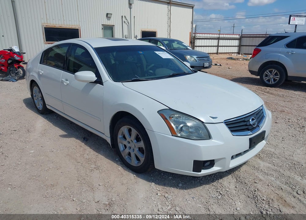 2008 NISSAN MAXIMA 3.5 SL VIN: 1N4BA41E58C826138