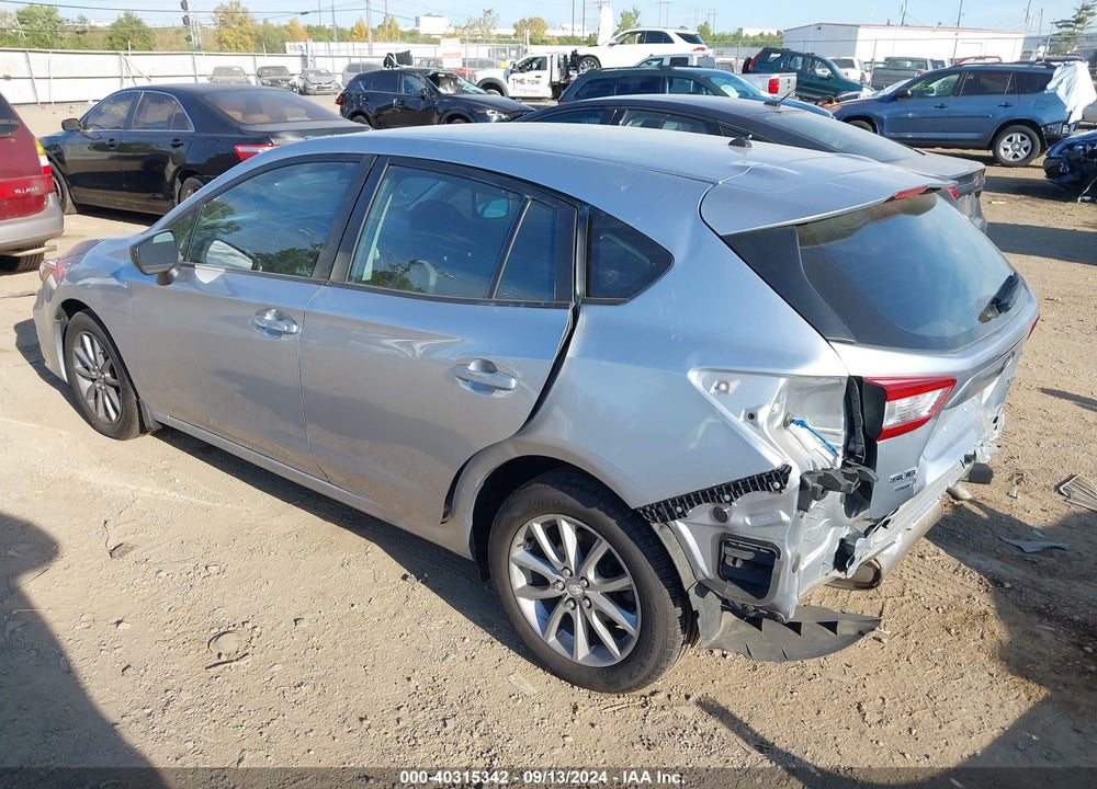 2019 SUBARU IMPREZA 2.0I VIN: 4S3GTAB60K3707579