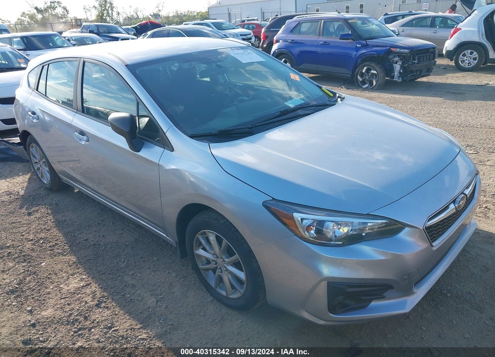 2019 SUBARU IMPREZA 2.0I VIN: 4S3GTAB60K3707579