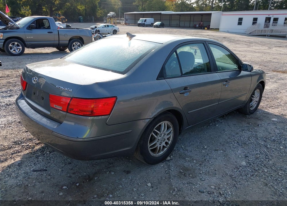2010 HYUNDAI SONATA GLS VIN: 5NPET4AC6AH606095