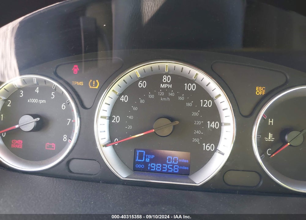 2010 HYUNDAI SONATA GLS VIN: 5NPET4AC6AH606095