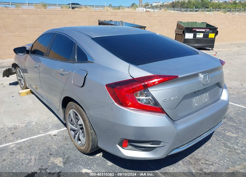 2019 HONDA CIVIC LX VIN: 2HGFC2F69KH523624