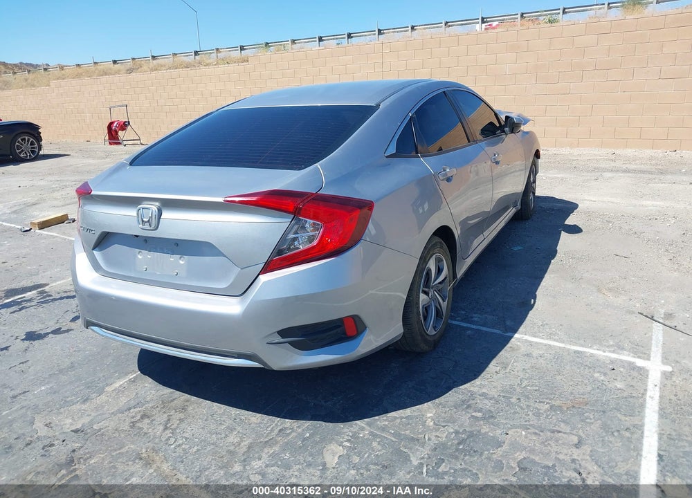 2019 HONDA CIVIC LX VIN: 2HGFC2F69KH523624