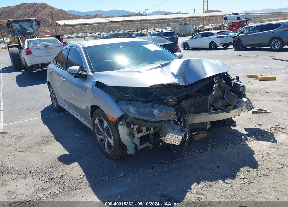2019 HONDA CIVIC LX VIN: 2HGFC2F69KH523624