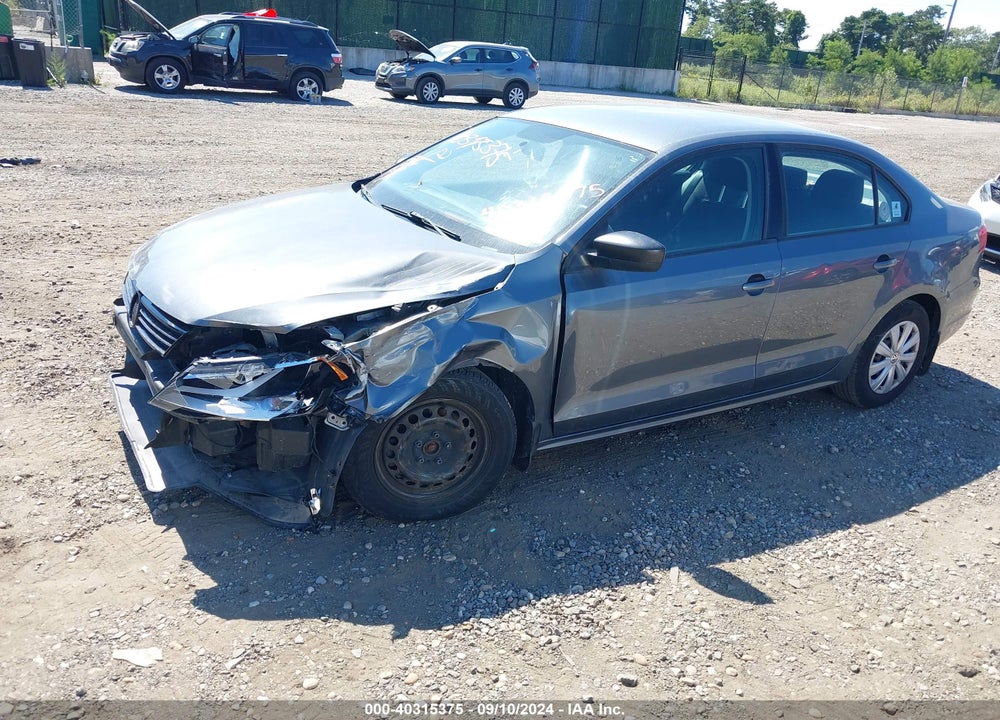 2014 VOLKSWAGEN JETTA 2.0L S VIN: 3VW2K7AJ9EM255380