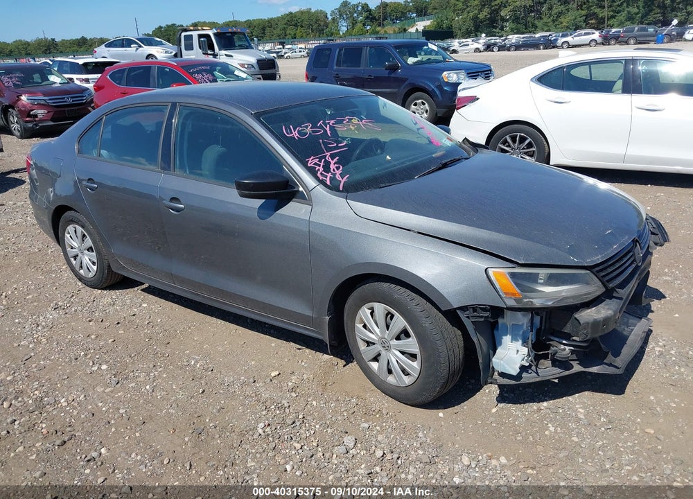 2014 VOLKSWAGEN JETTA 2.0L S VIN: 3VW2K7AJ9EM255380