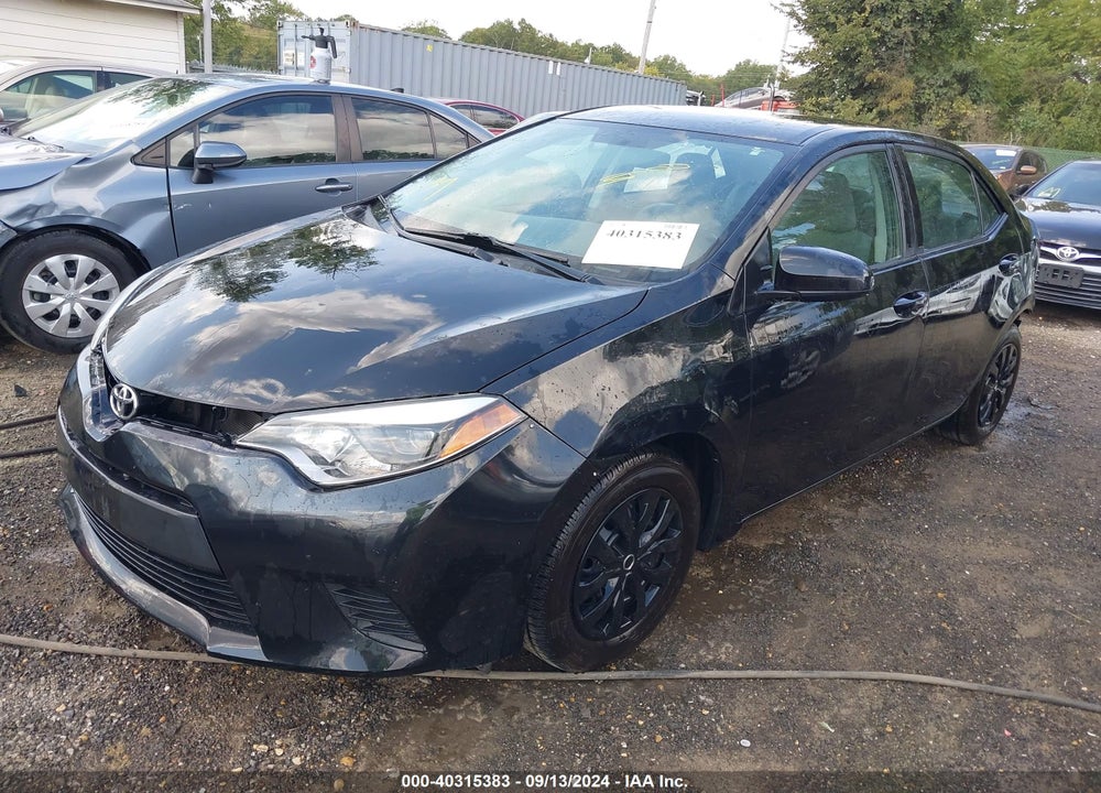 2015 TOYOTA COROLLA L VIN: 2T1BURHE2FC445310