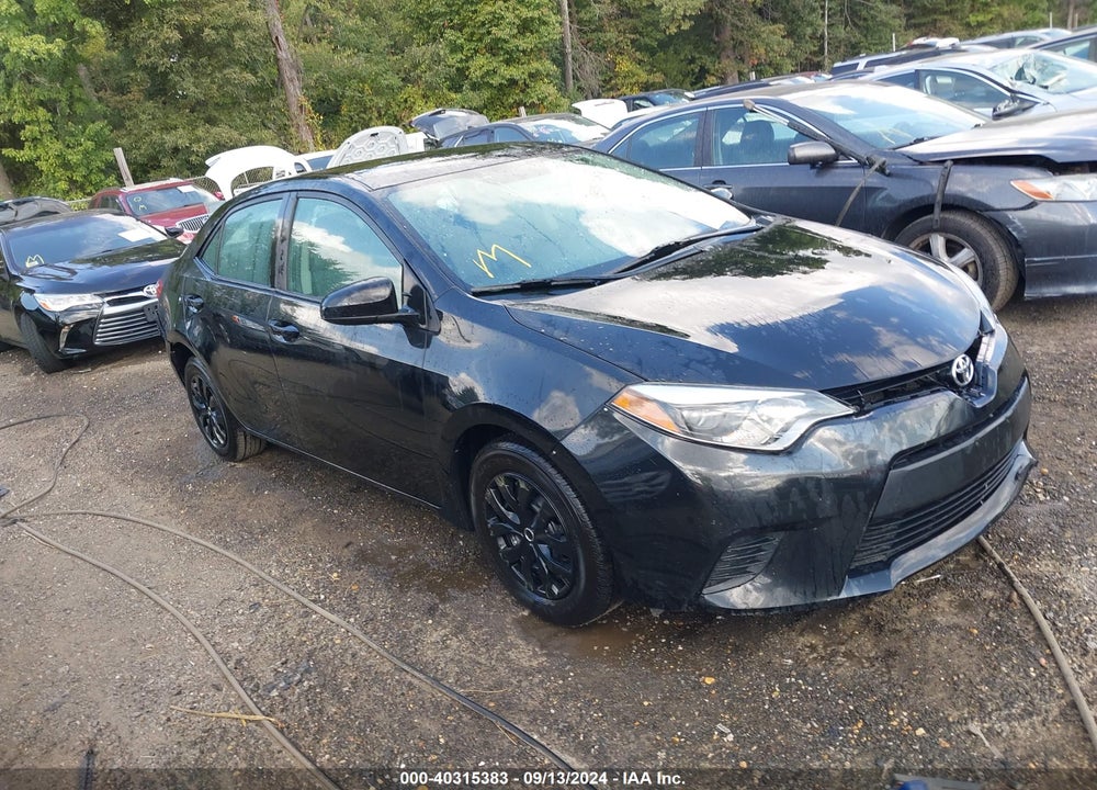 2015 TOYOTA COROLLA L VIN: 2T1BURHE2FC445310