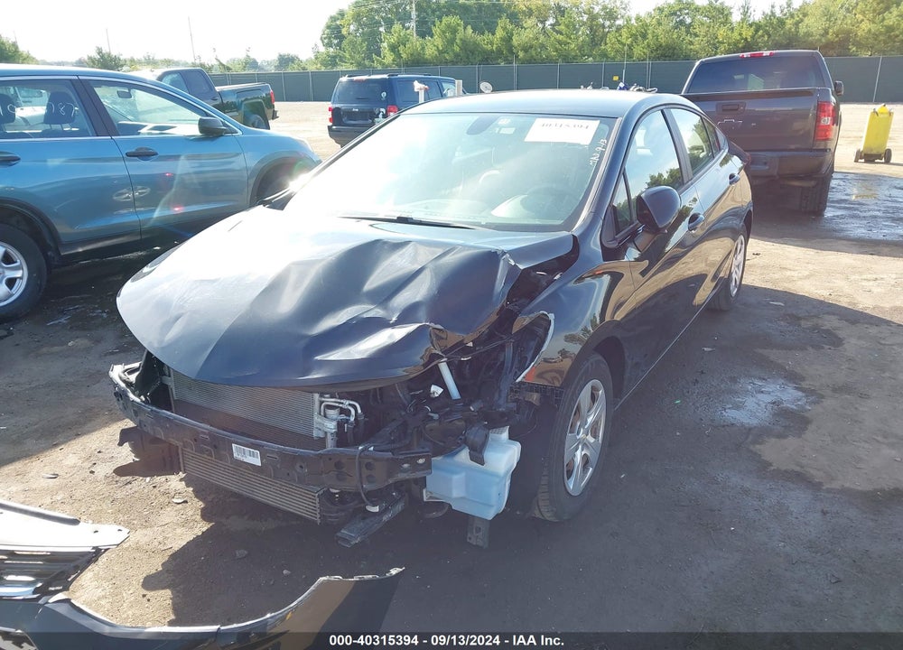 2018 CHEVROLET CRUZE LS AUTO VIN: 1G1BC5SM2J7128335