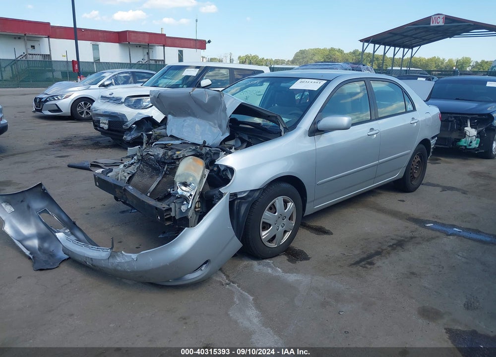 2005 TOYOTA COROLLA LE VIN: 1NXBR32E65Z438705
