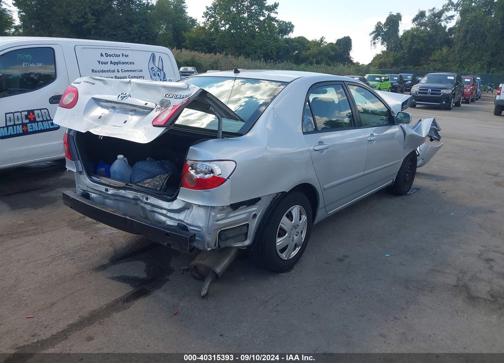2005 TOYOTA COROLLA LE VIN: 1NXBR32E65Z438705