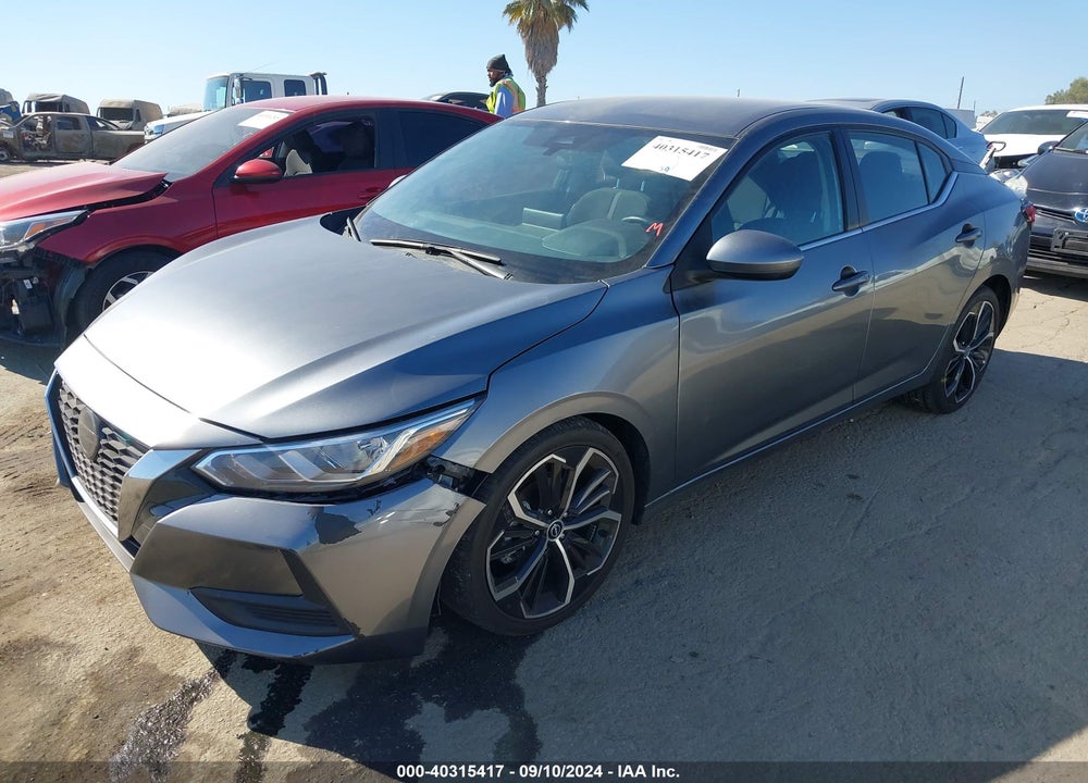 2022 NISSAN SENTRA SV XTRONIC CVT VIN: 3N1AB8CV8NY318727