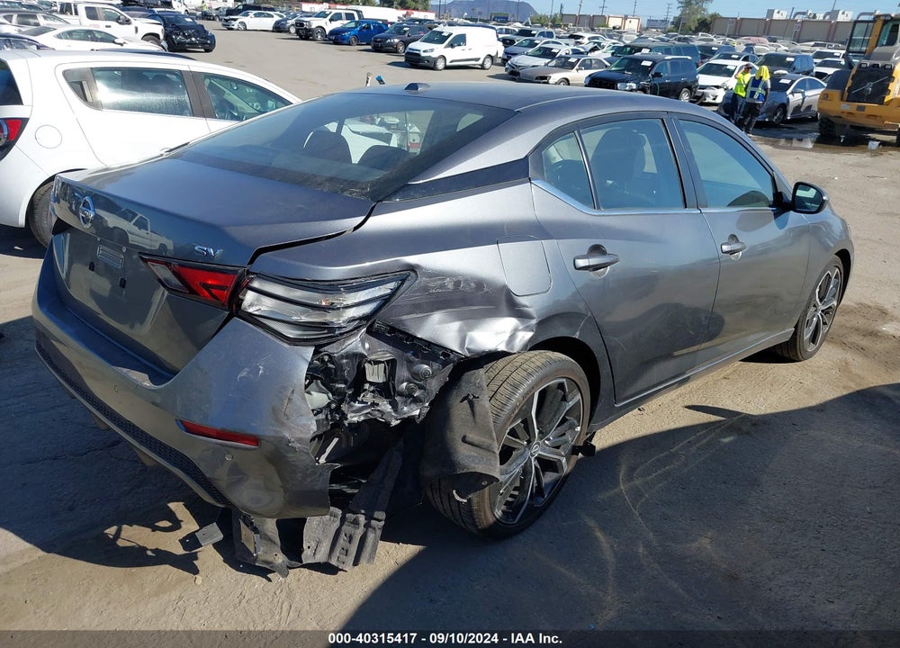 2022 NISSAN SENTRA SV XTRONIC CVT VIN: 3N1AB8CV8NY318727