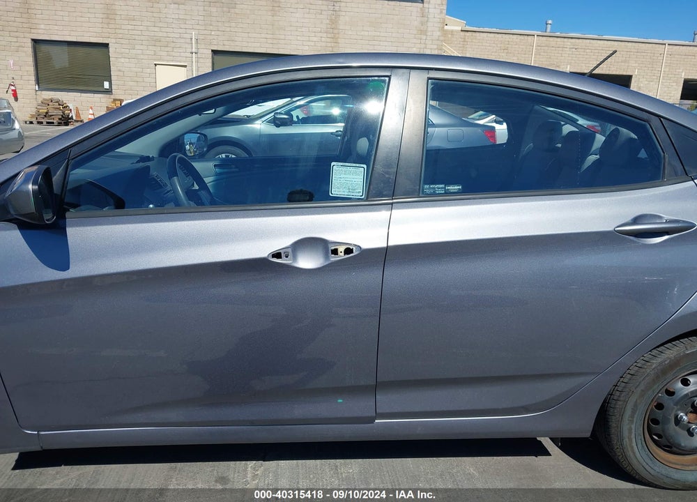 2015 HYUNDAI ACCENT GLS VIN: KMHCT4AEXFU912086