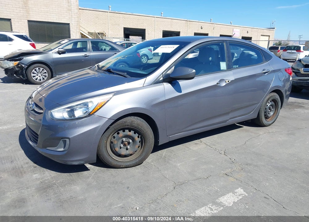 2015 HYUNDAI ACCENT GLS VIN: KMHCT4AEXFU912086