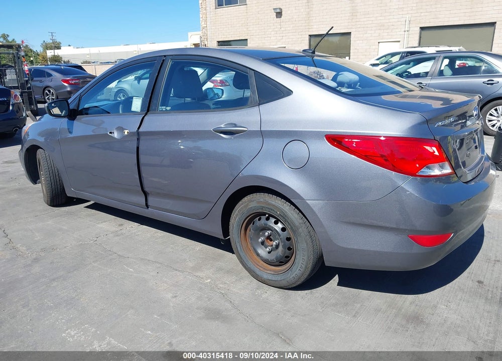 2015 HYUNDAI ACCENT GLS VIN: KMHCT4AEXFU912086