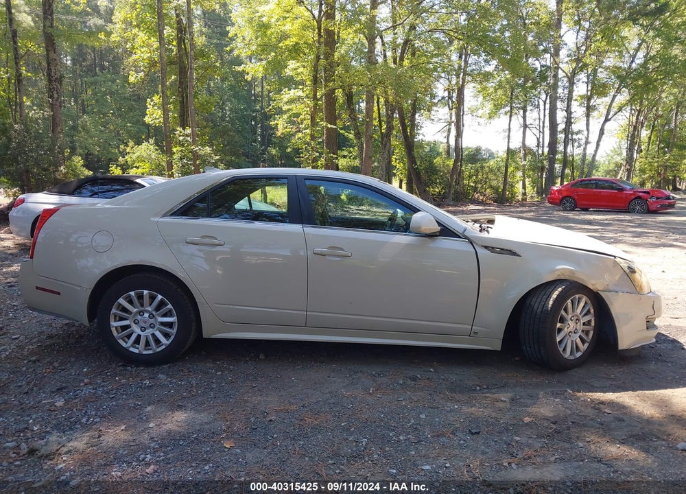 2010 CADILLAC CTS LUXURY VIN: 1G6DE5EG2A0100417