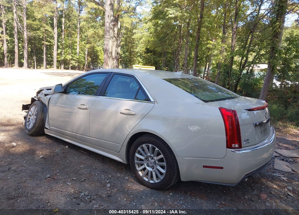 2010 CADILLAC CTS LUXURY VIN: 1G6DE5EG2A0100417