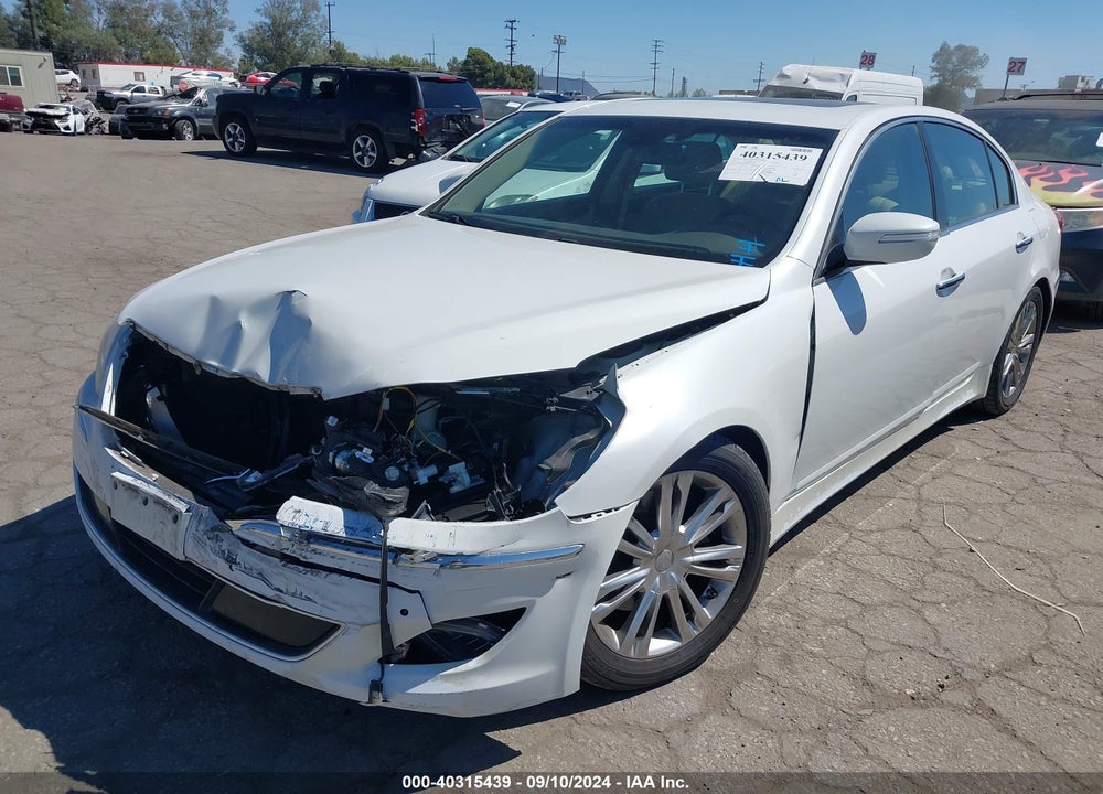 2012 HYUNDAI GENESIS 3.8 VIN: KMHGC4DDXCU207062