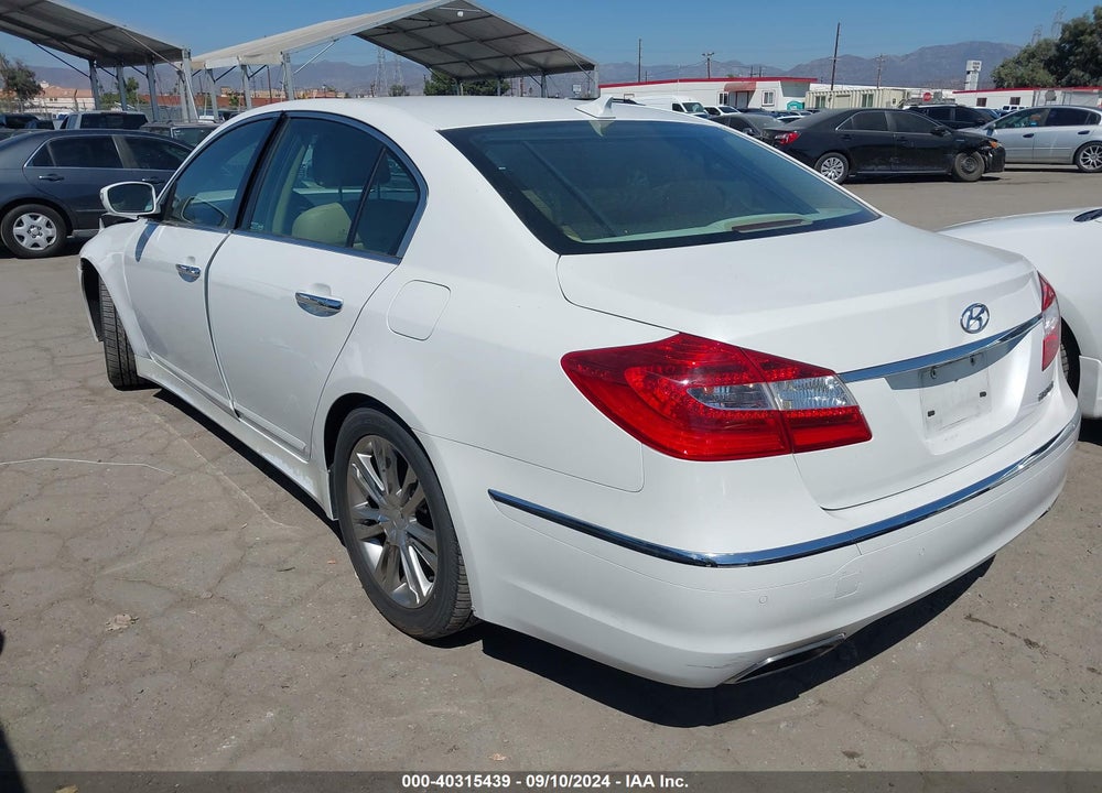 2012 HYUNDAI GENESIS 3.8 VIN: KMHGC4DDXCU207062