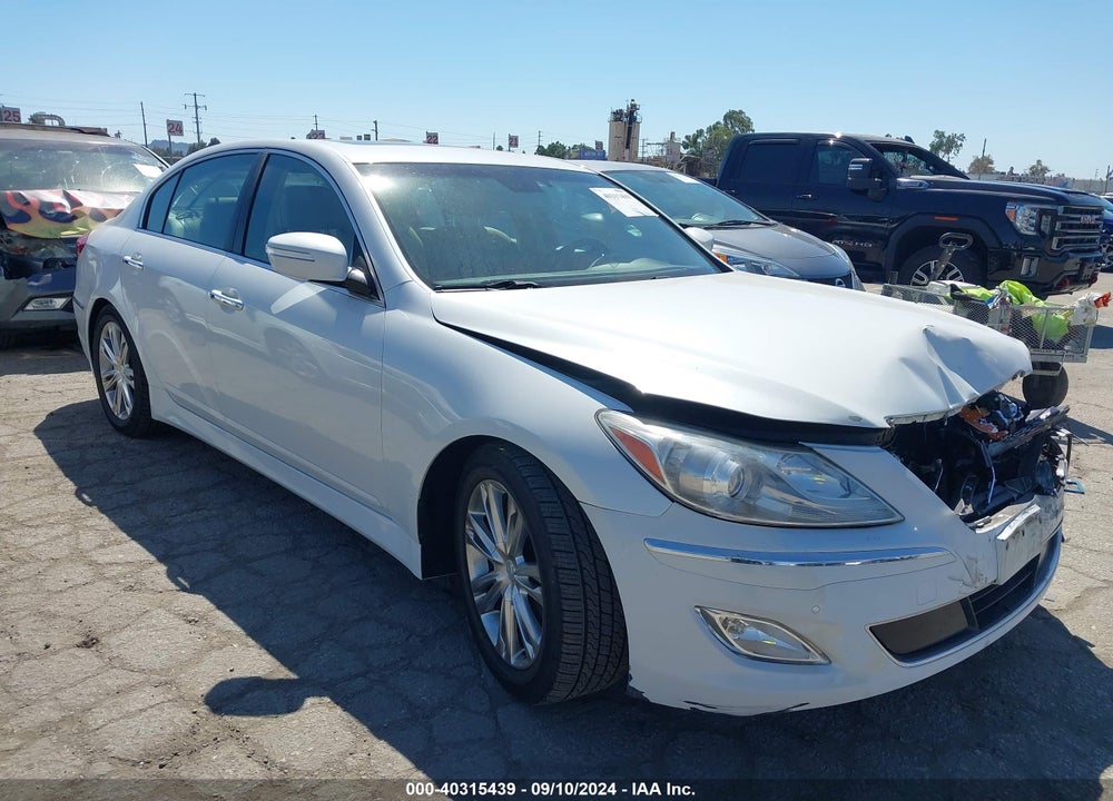 2012 HYUNDAI GENESIS 3.8 VIN: KMHGC4DDXCU207062
