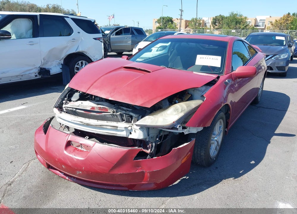 2000 TOYOTA CELICA GT VIN: JTDDR32T4Y0005813