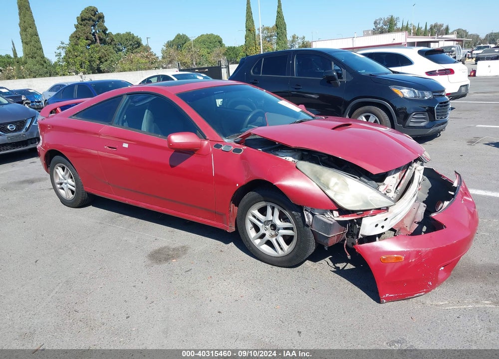 2000 TOYOTA CELICA GT VIN: JTDDR32T4Y0005813