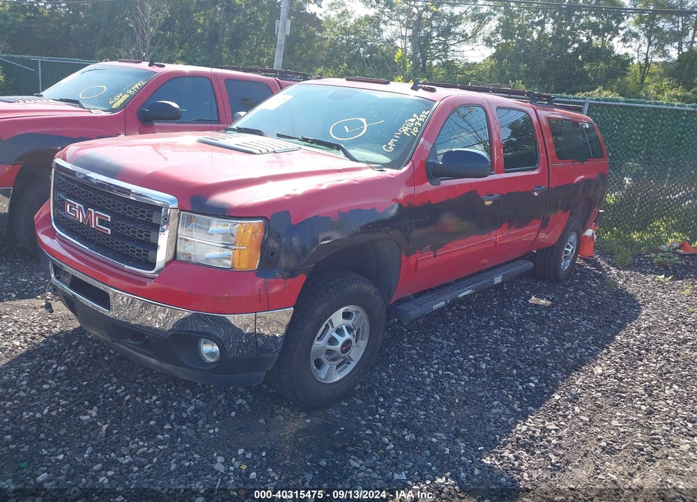 2011 GMC SIERRA 2500HD SLE VIN: 1GT120E80BF244566