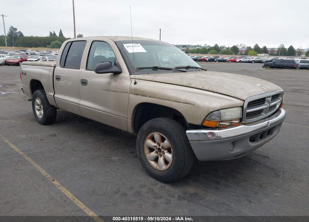 2004 DODGE DAKOTA SLT VIN: 1D7HG48K64S695693
