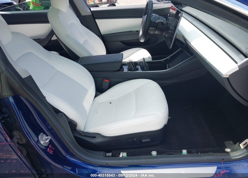 2019 TESLA MODEL 3 LONG RANGE/PERFORMANCE VIN: 5YJ3E1EB9KF450555