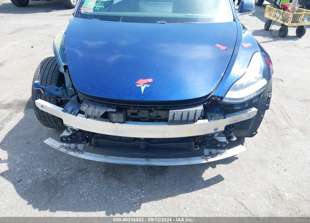 2019 TESLA MODEL 3 LONG RANGE/PERFORMANCE VIN: 5YJ3E1EB9KF450555