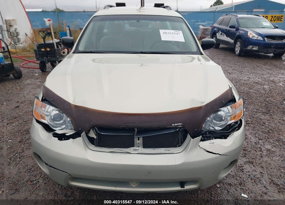2007 SUBARU OUTBACK VIN: 4S4BP61C277343244