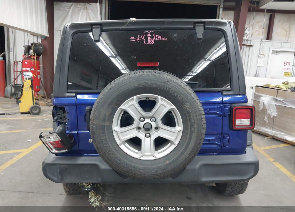 2018 JEEP WRANGLER UNLIMITED SPORT S 4X4 VIN: 1C4HJXDG4JW186978