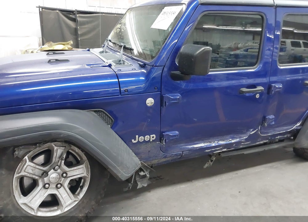 2018 JEEP WRANGLER UNLIMITED SPORT S 4X4 VIN: 1C4HJXDG4JW186978