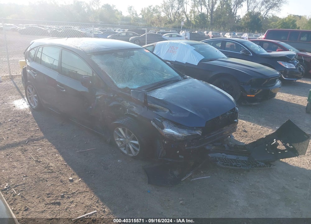 2012 SUBARU IMPREZA 2.0I PREMIUM VIN: JF1GPAC66CH211103