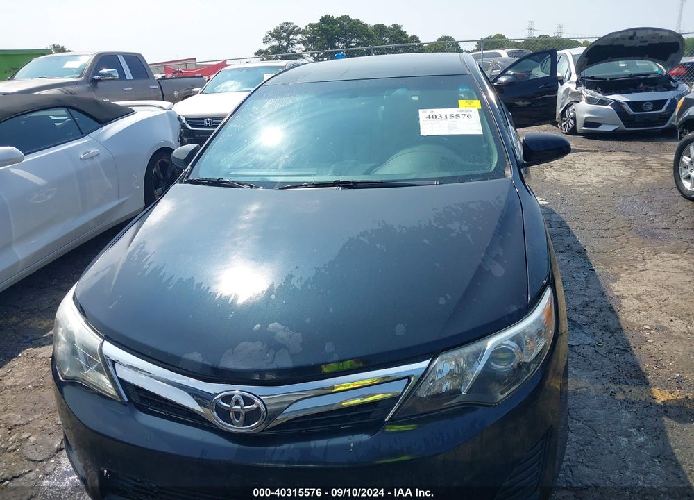 2012 TOYOTA CAMRY LE VIN: 4T1BF1FK2CU034648