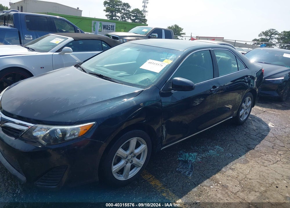 2012 TOYOTA CAMRY LE VIN: 4T1BF1FK2CU034648