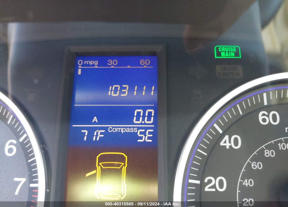 2011 HONDA CR-V EX-L VIN: 5J6RE4H70BL045887