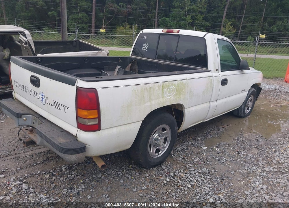1999 CHEVROLET SILVERADO 1500 VIN: 1GCEC14W1XZ182542