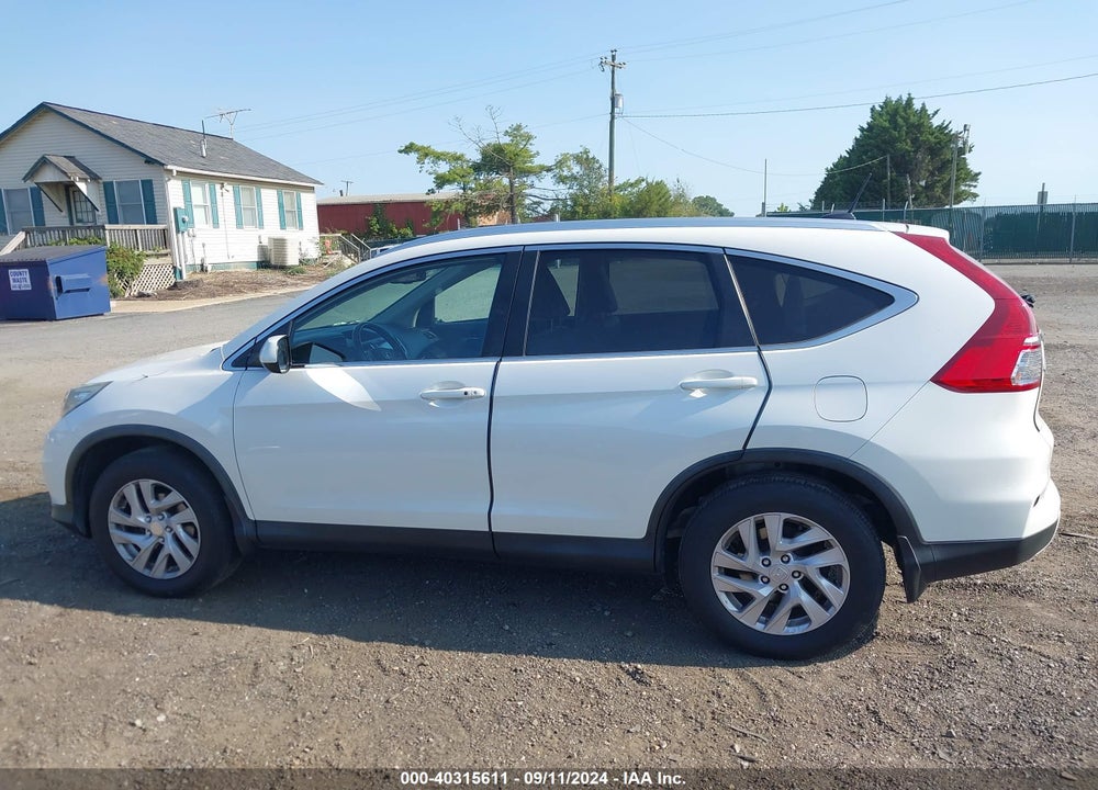 2015 HONDA CR-V EX-L VIN: 5J6RM4H7XFL039488