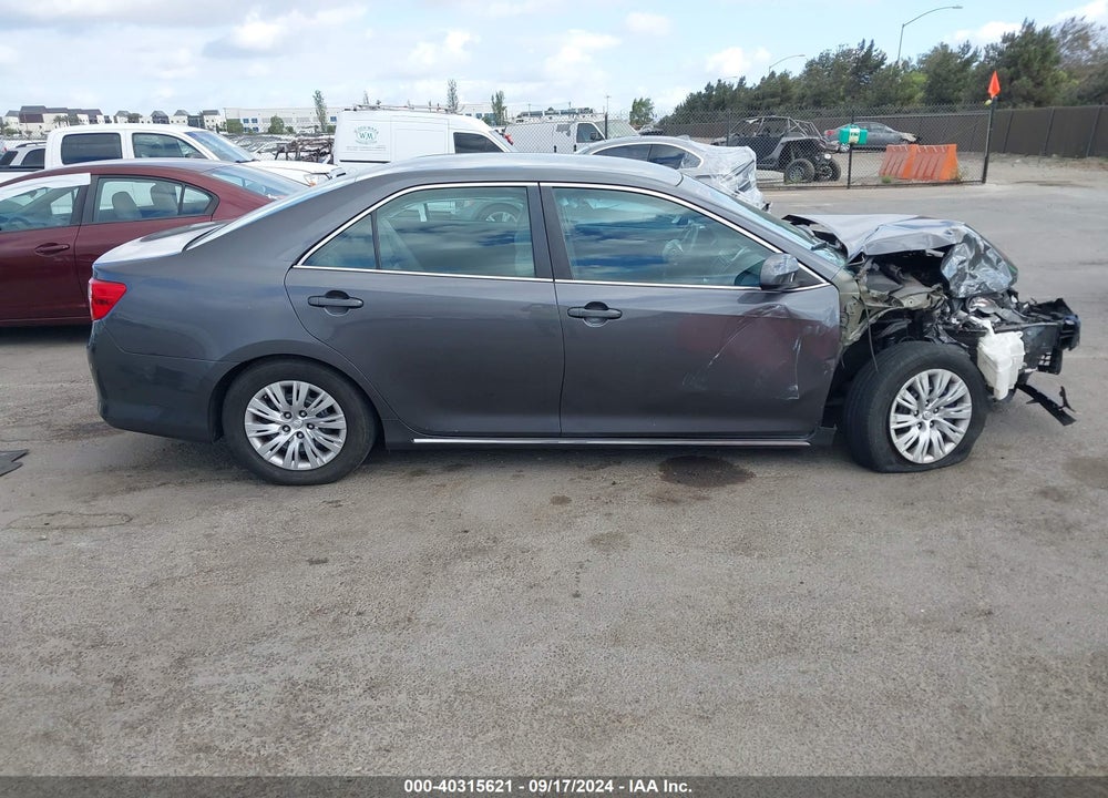 2013 TOYOTA CAMRY LE VIN: 4T1BF1FKXDU208290