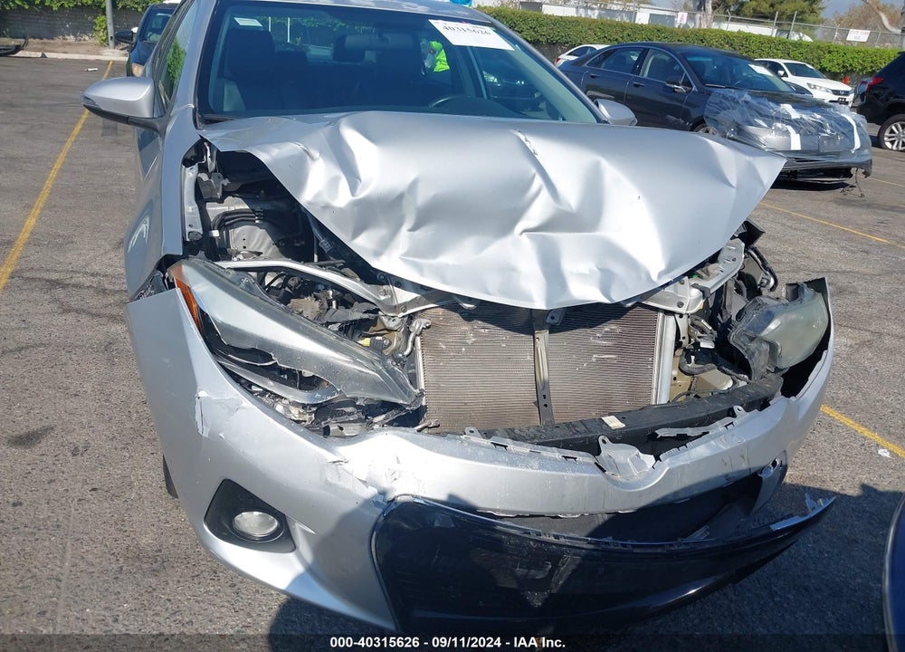 2014 TOYOTA COROLLA S PREMIUM VIN: 5YFBURHE6EP139130