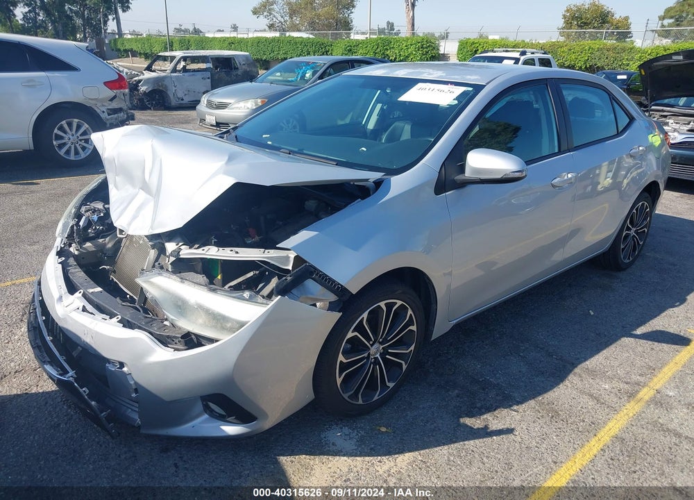 2014 TOYOTA COROLLA S PREMIUM VIN: 5YFBURHE6EP139130