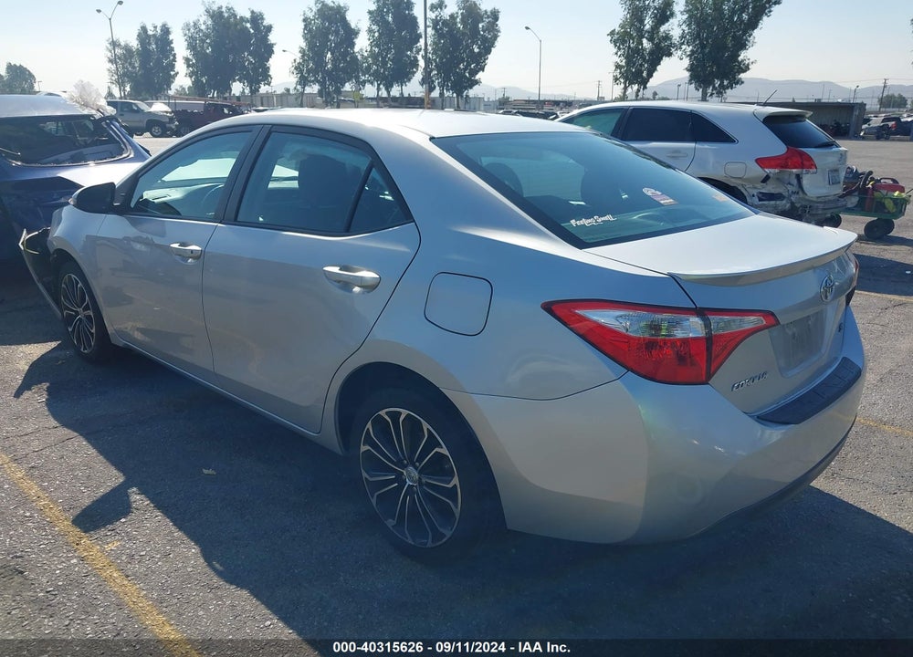 2014 TOYOTA COROLLA S PREMIUM VIN: 5YFBURHE6EP139130